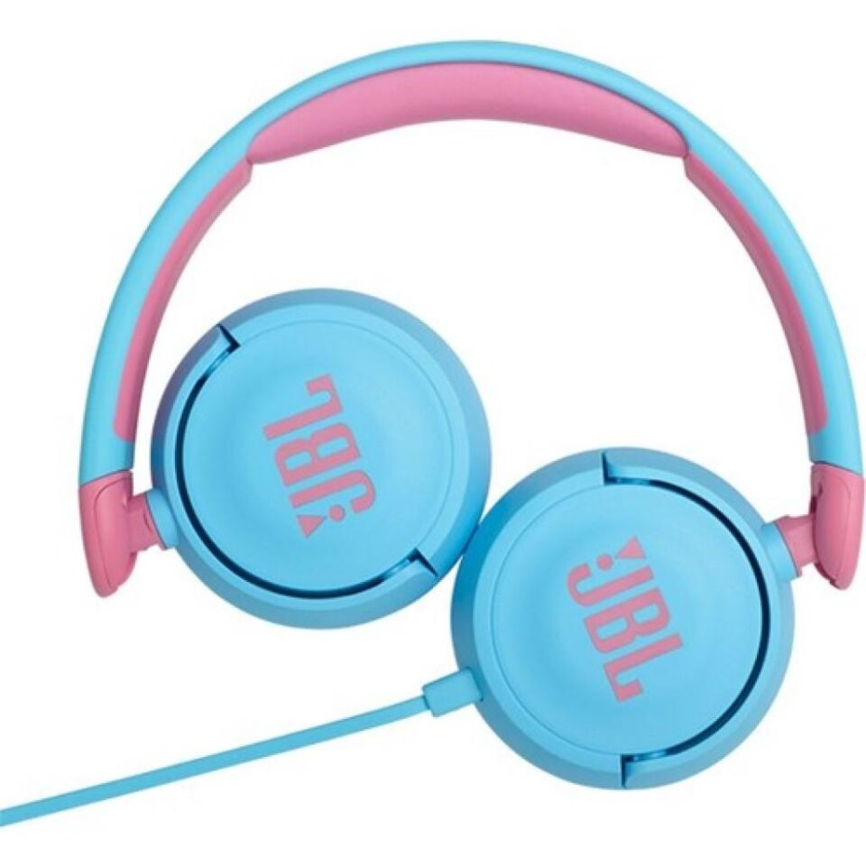 Jbl JR 310 Kablolu Kulak Üstü Çocuk Kulaklığı Mavi Pembe