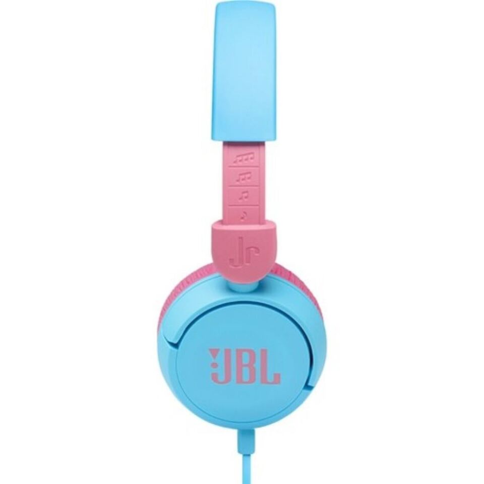 Jbl JR 310 Kablolu Kulak Üstü Çocuk Kulaklığı Mavi Pembe