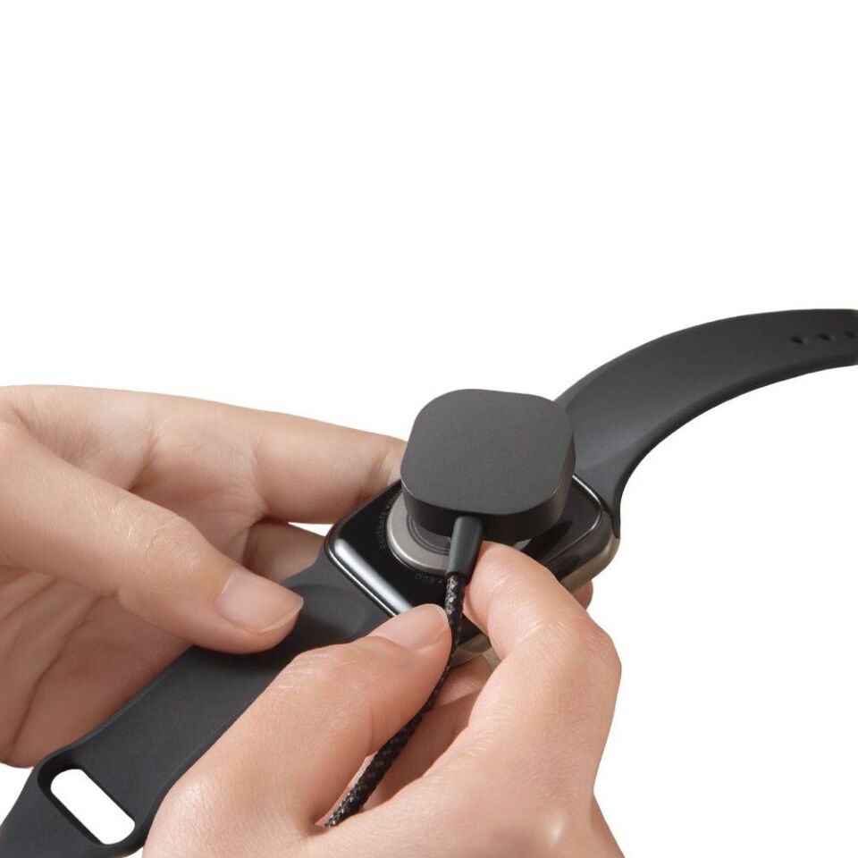 Mcdodo CH-2970 Manyetik Apple Watch kablosuz şarj cihazı 1.5m - Siyah
