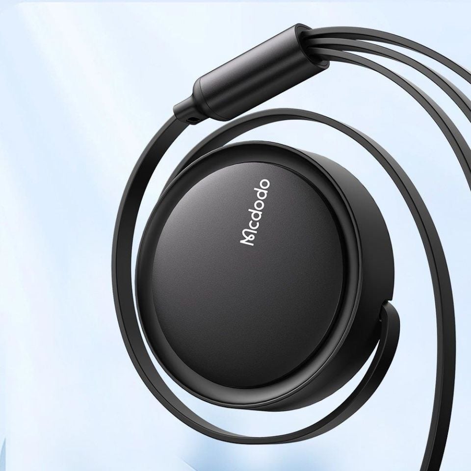 Mcdodo CA-7256 3'ü 1 Arada Usb-A'dan Lightning+Micro+Type-C Şarj ve Veri Kablosu 1.2M