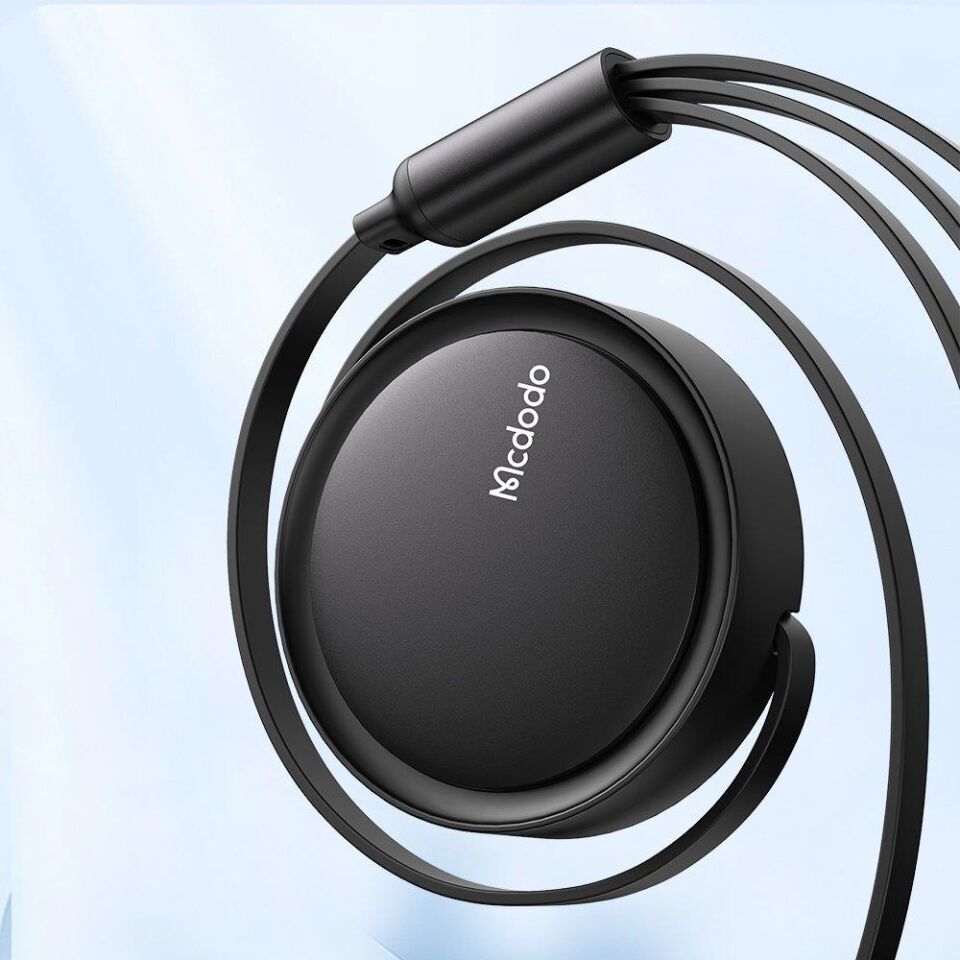 Mcdodo CA-7256 3'ü 1 Arada Usb-A'dan Lightning+Micro+Type-C Şarj ve Veri Kablosu 1.2M