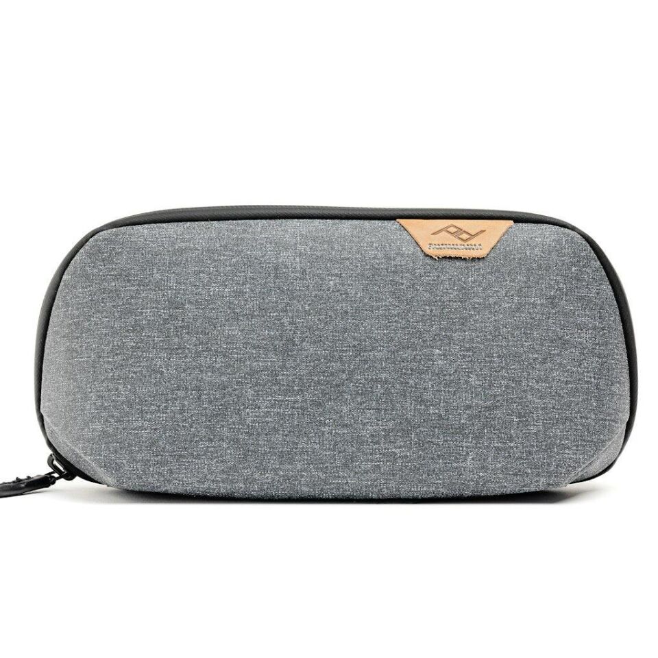 Tech Pouch Small Teknoloji Aksesuar Çantası - Charchoal