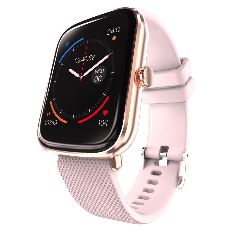 HiFuture FutureFit Zone IP68 Akıllı Saat Pembe