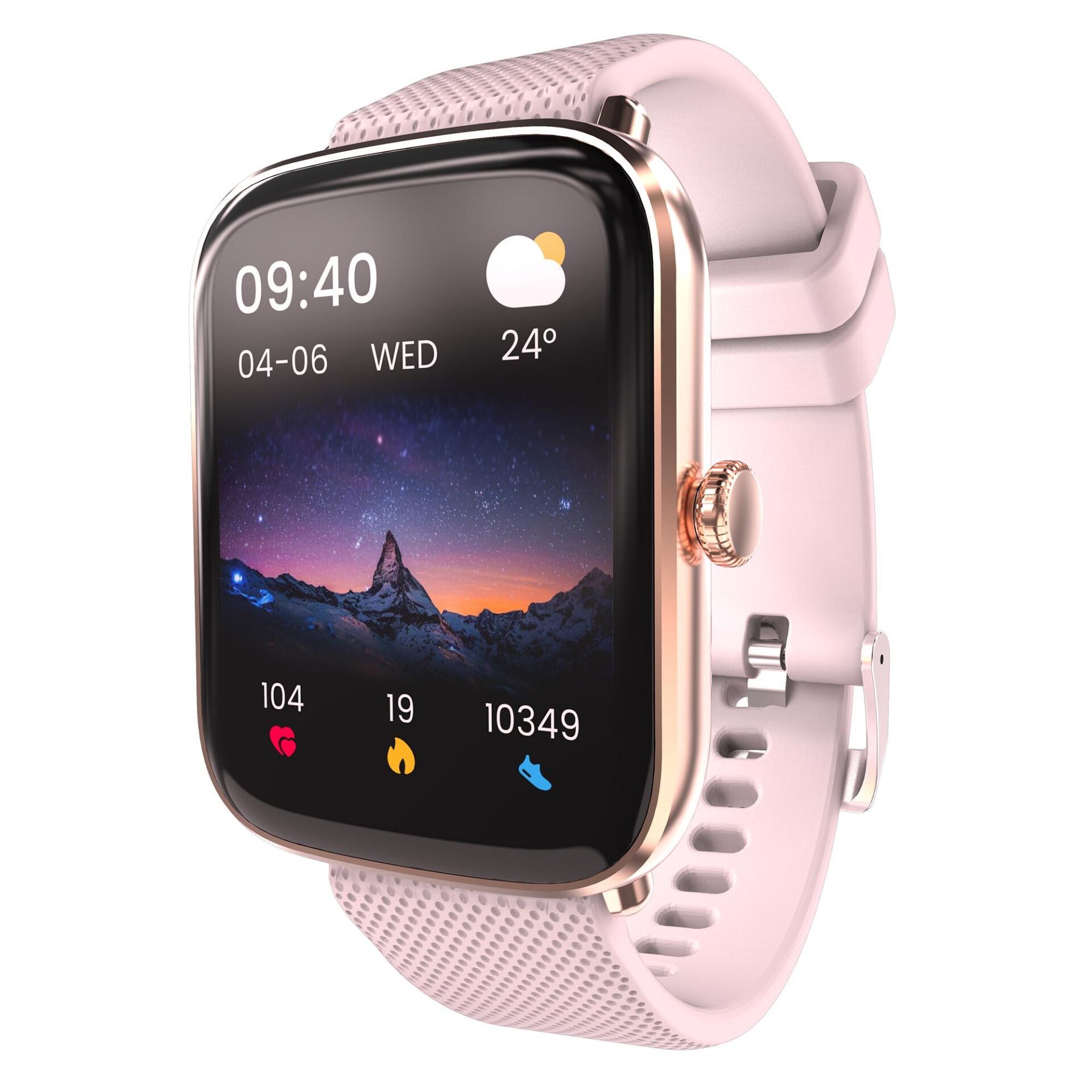 HiFuture FutureFit Zone IP68 Akıllı Saat Pembe