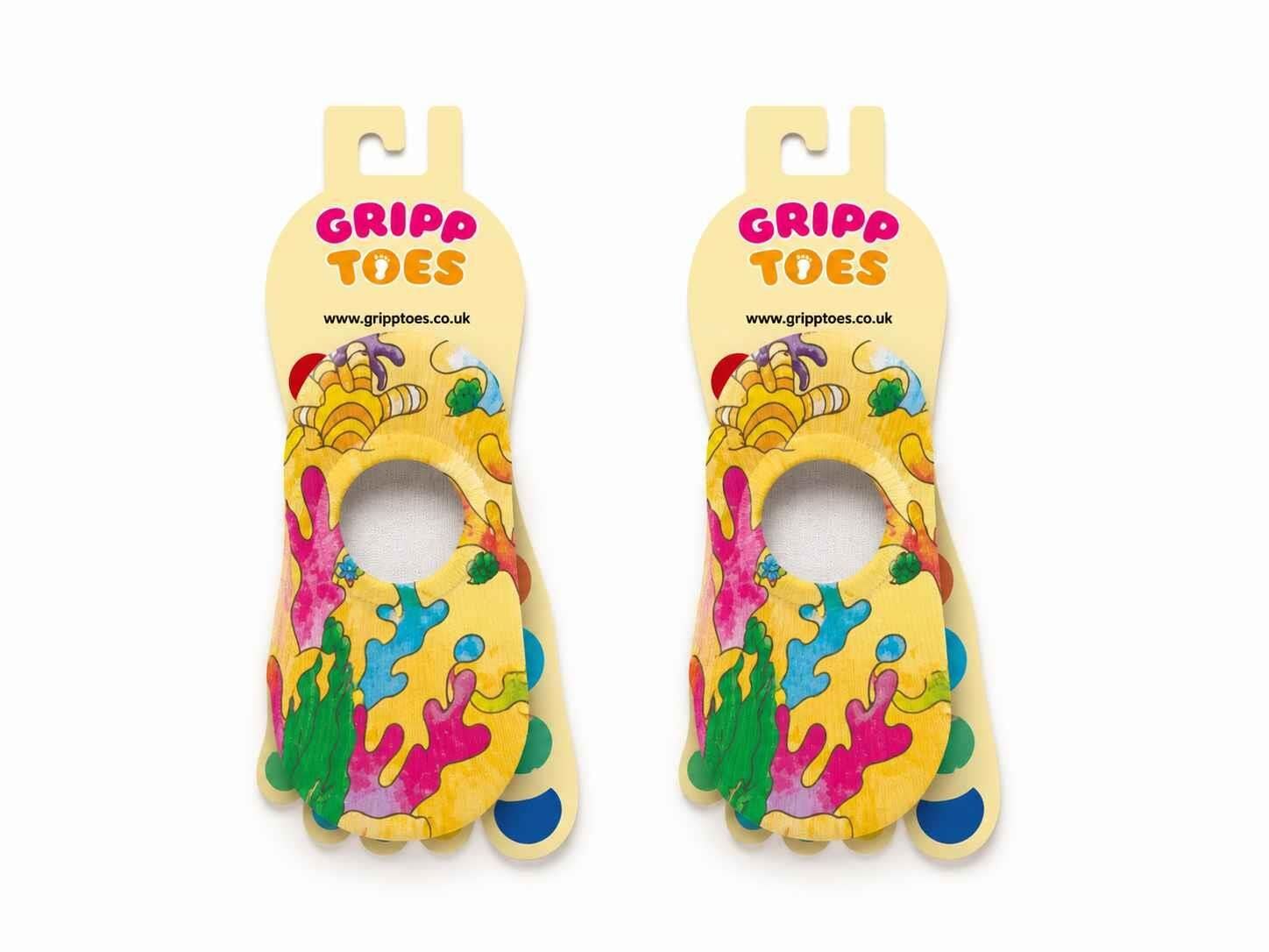 GrippToes Kaymaz Damla Tabanlı Deniz&Havuz Çorabı 1-3 yaş  (21-23) Y1