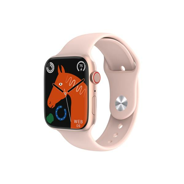 Wiwu SW01 Pro Suya Dayanıklı iOS ve Android Uyumlu Akıllı Saat Gold