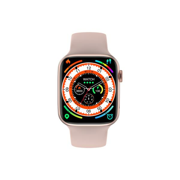 Wiwu SW01 Pro Suya Dayanıklı iOS ve Android Uyumlu Akıllı Saat Gold