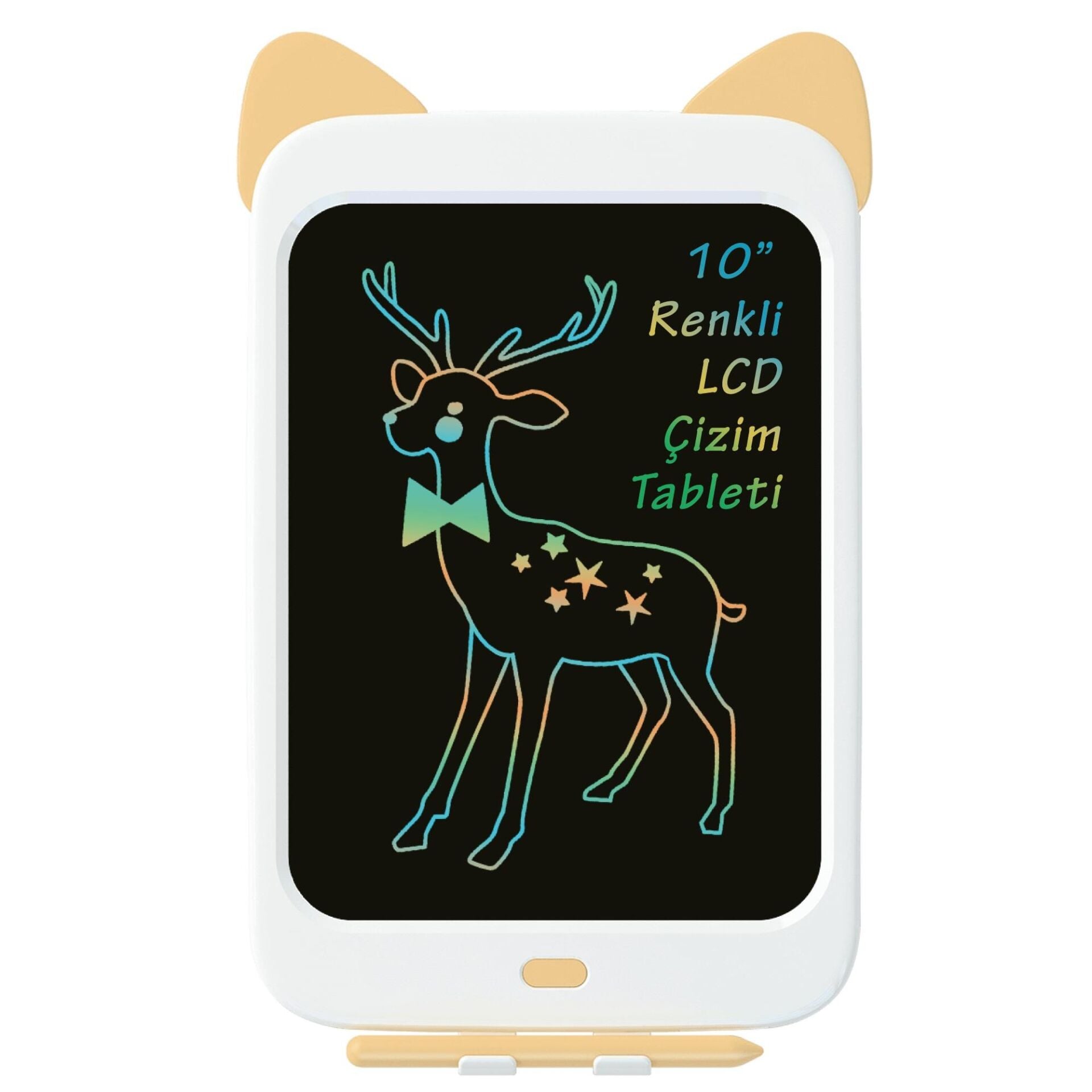 Xiaomi Wicue 10'' LCD Sarı Kedi Dijital Renkli Cizim Tableti