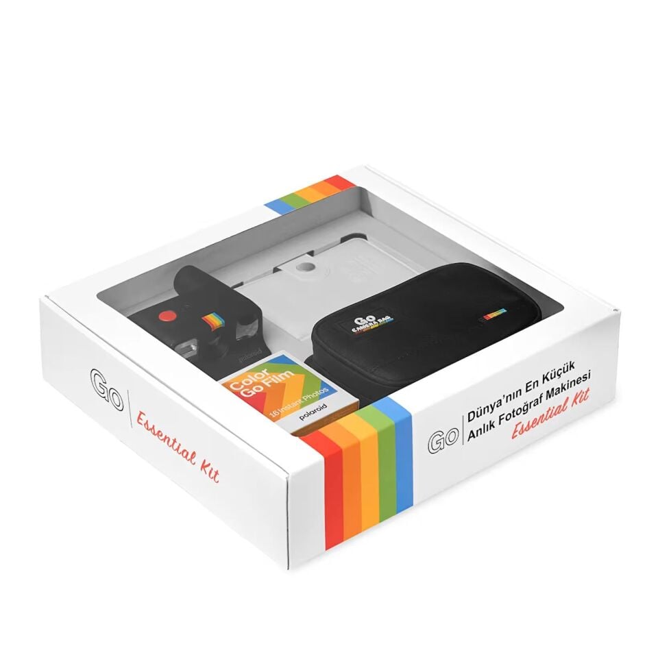 POLAROID GO GEN2 ESSENTIAL KIT  BUNDLE SET Siyah