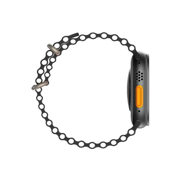 Wiwu SW01 Ultra Suya Dayanıklı iOS ve Android Uyumlu Akıllı Saat Siyah