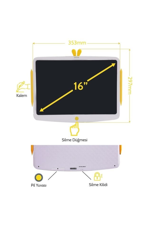 Xiaomi Wicue 16'' LCD Little Chick Dijital Tablet
