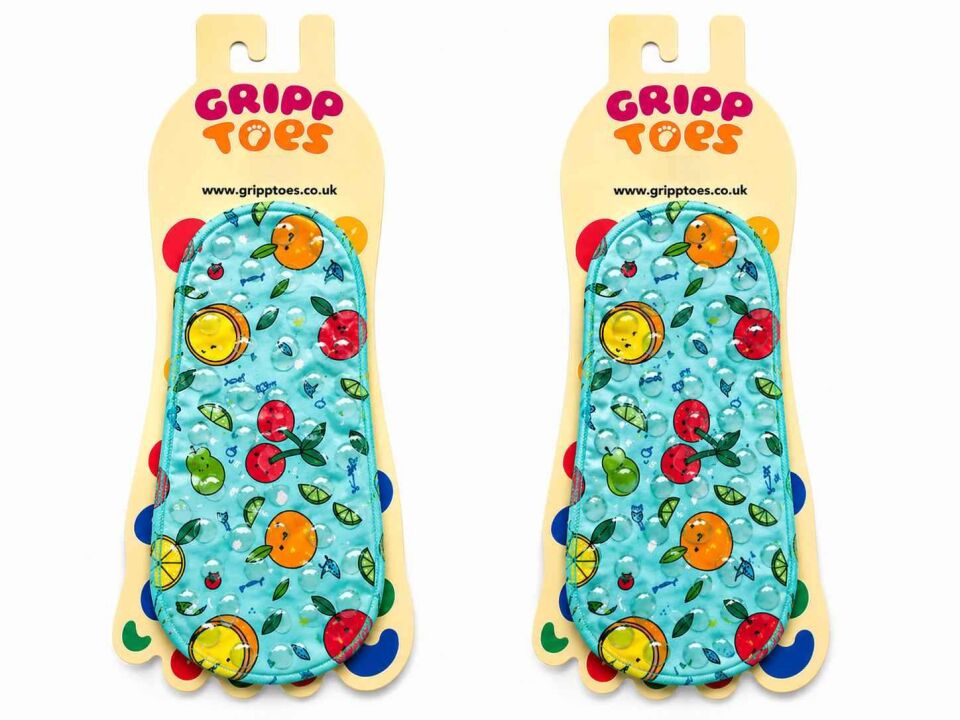 GrippToes Kaymaz Damla Tabanlı Deniz&Havuz Çorabı 3-5 yaş  (24-26) D1