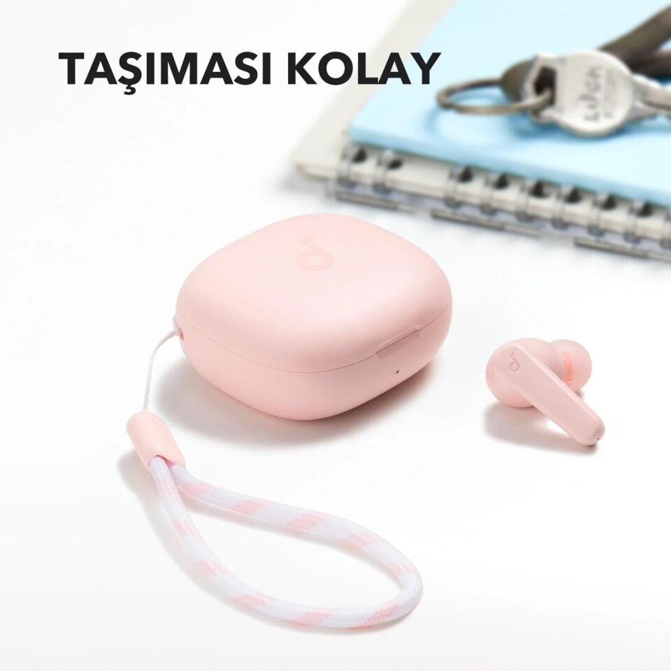 Anker SoundCore R50i TWS Kulak İçi Bluetooth Kulaklık Pembe