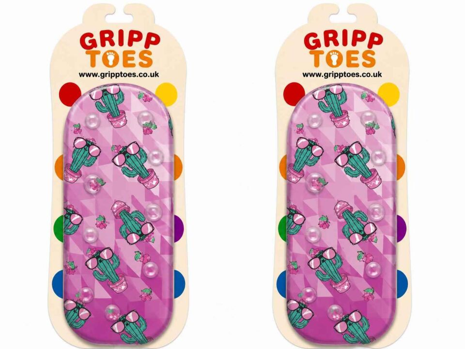 GrippToes Kaymaz Damla Tabanlı Deniz&Havuz Çorabı 3-5 yaş  (24-26) E2
