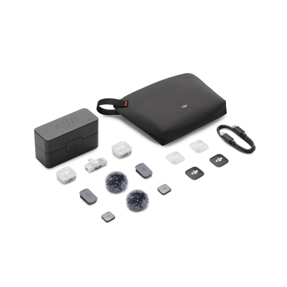 DJI MIC MINI 2 (2TX +1 MOBILE RX +CHARGING CASE)
