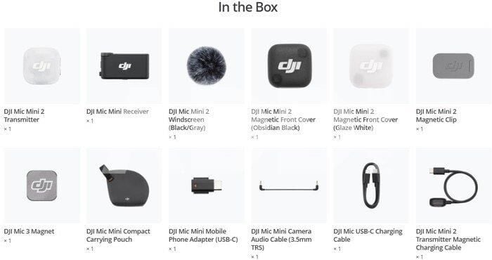 DJI MIC MINI 2 (1TX +1 RX )