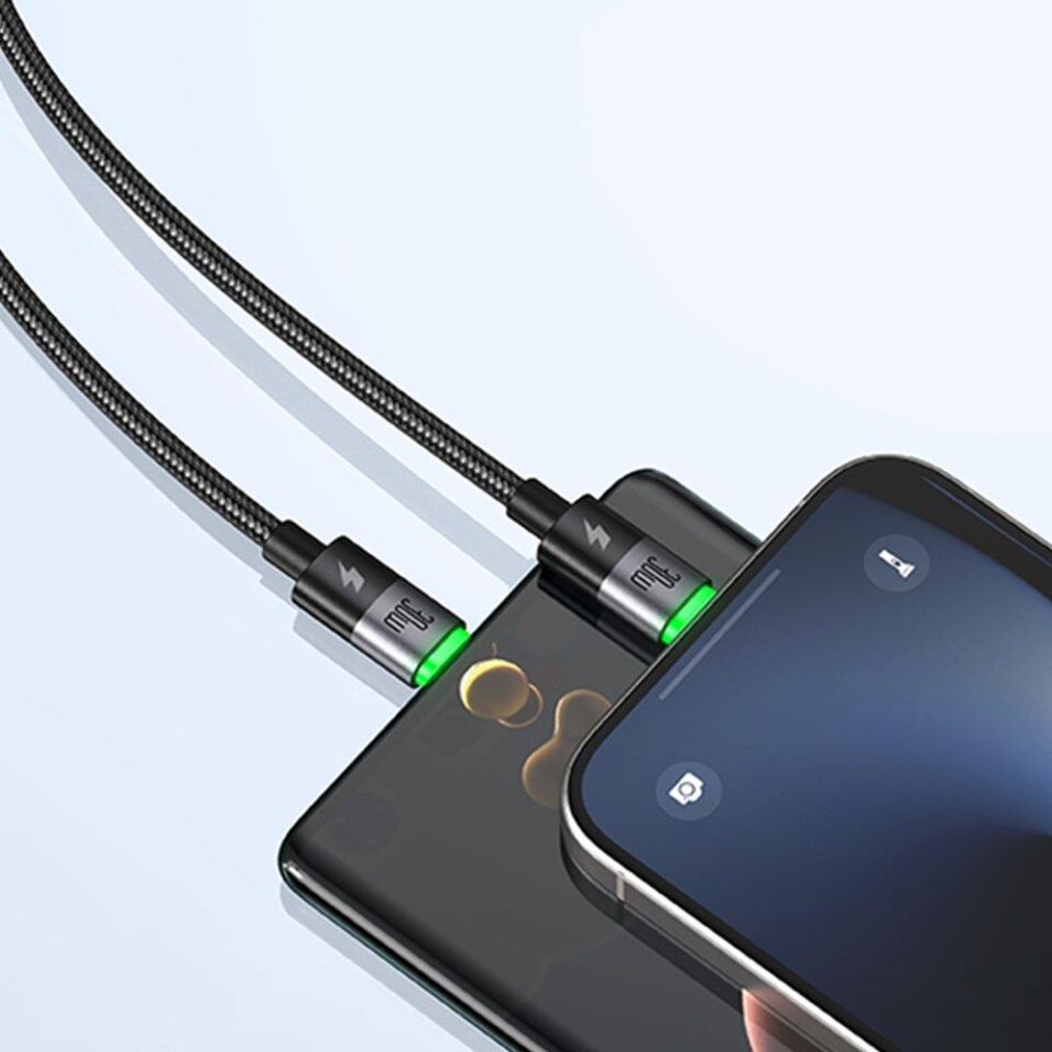 McDodo USB-C - Çift USB-C 100W 2'si 1 Arada Kablo