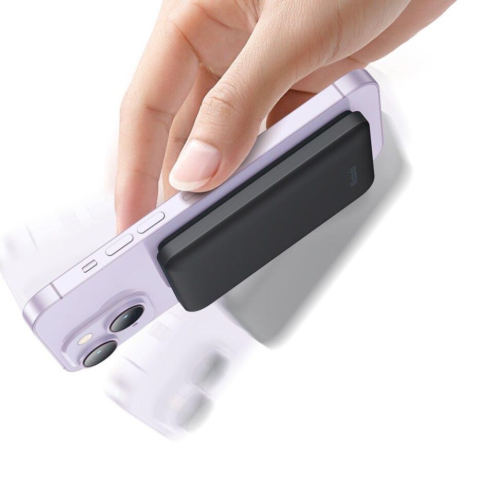 Mcdodo MC-3951 15W Mini Manyetik 5000 mAh Powerbank - Siyah