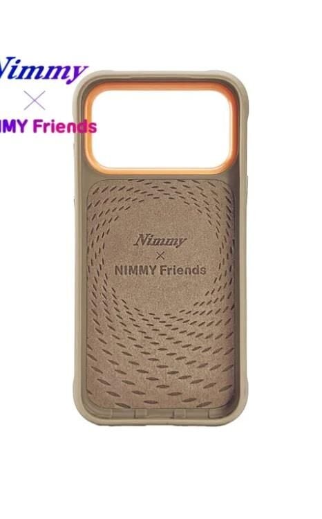 NIMMY Friends 17 Pro 3D Nakış İşlemeli Köpek Desenli Gözlük Ve Zincir Detaylı    Kılıf Desert