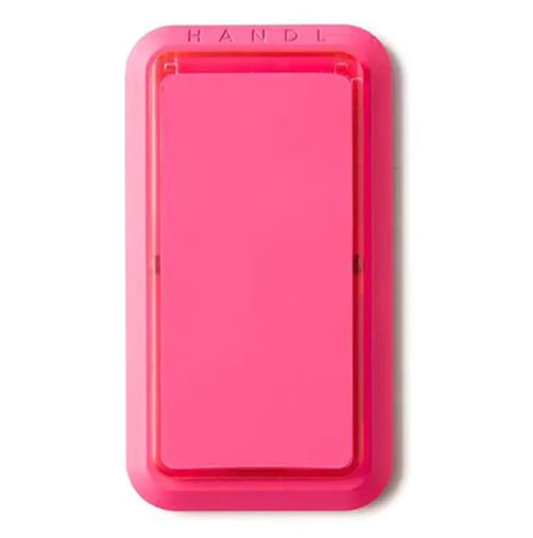 HANDLstick Solıd Knockout Telefon Tutucu Parlak Pembe