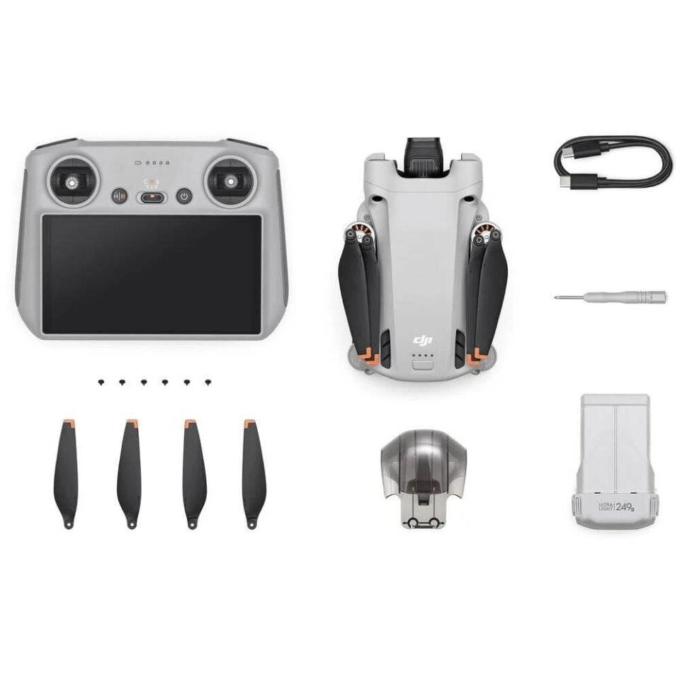 DJI Mini 3 Pro ve DJI Ekranlı RC Kumanda Drone