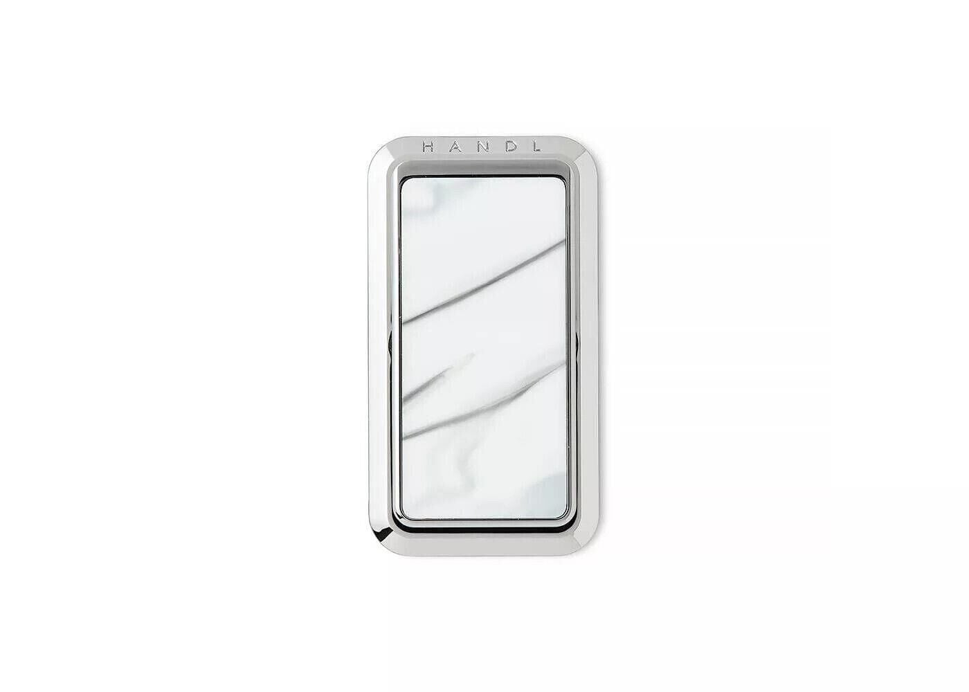 HANDLstick Whıte Marble Telefon Tutucu