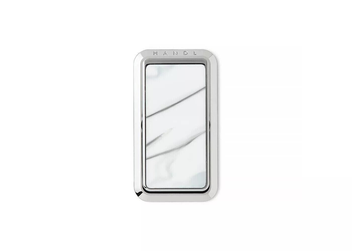 HANDLstick Whıte Marble Telefon Tutucu