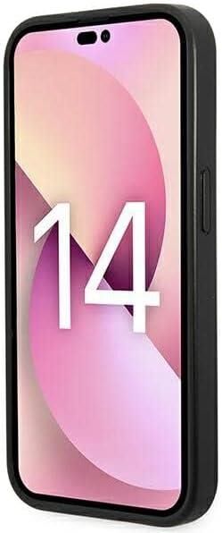iPhone 14 Pro Max KARL Monogram Şerit Gri Kılıf KLHCP14XPGKLSKG