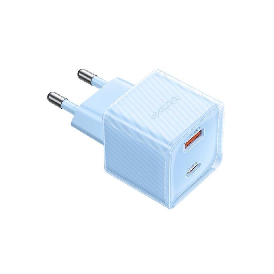 Mcdodo CH-4152 33W GaN PD 1xType-C 1xUSB Girişli Hızlı Şarj Aleti - Mavi