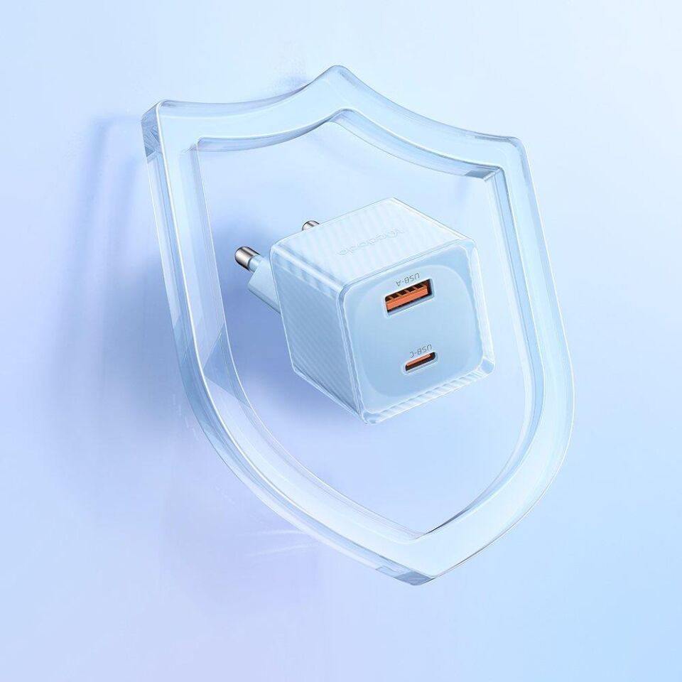 Mcdodo CH-4152 33W GaN PD 1xType-C 1xUSB Girişli Hızlı Şarj Aleti - Mavi