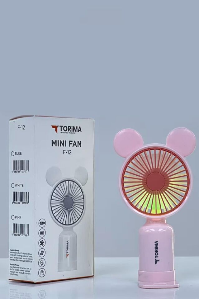 TORİMA MINI FAN F-12 Pembe