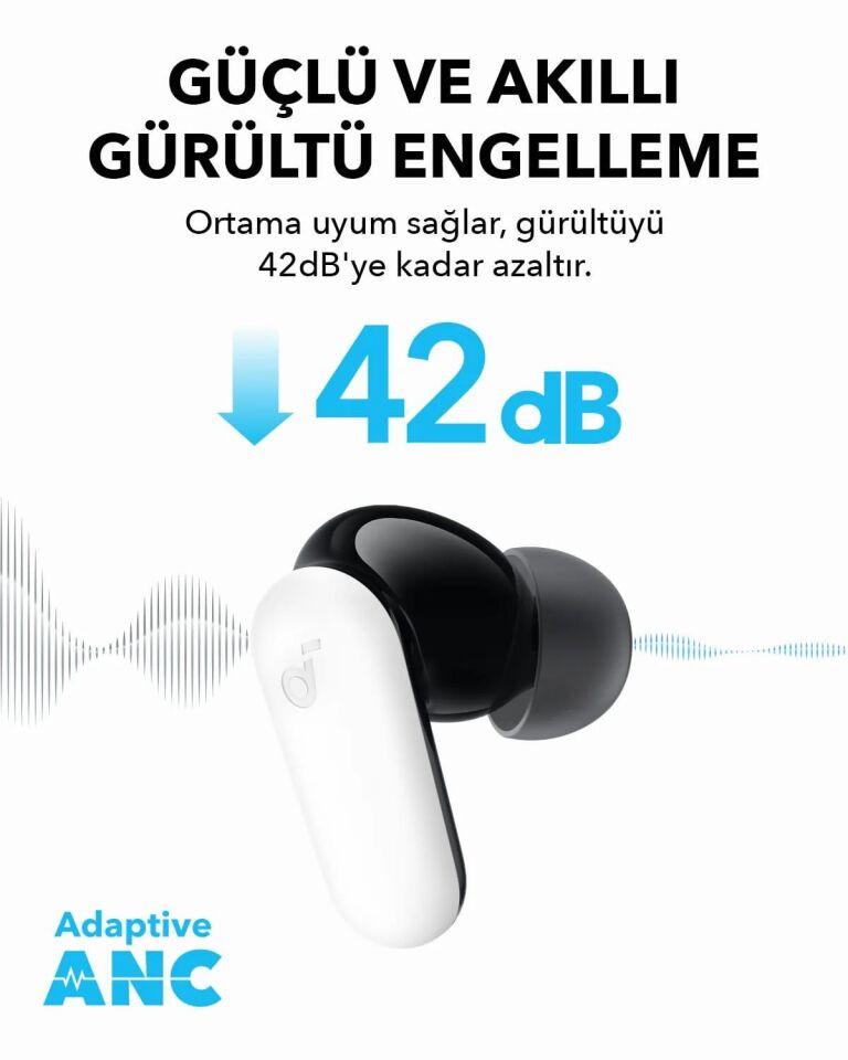 Anker SoundCore R50i NC ANC TWS Kulak İçi Bluetooth Kulaklık