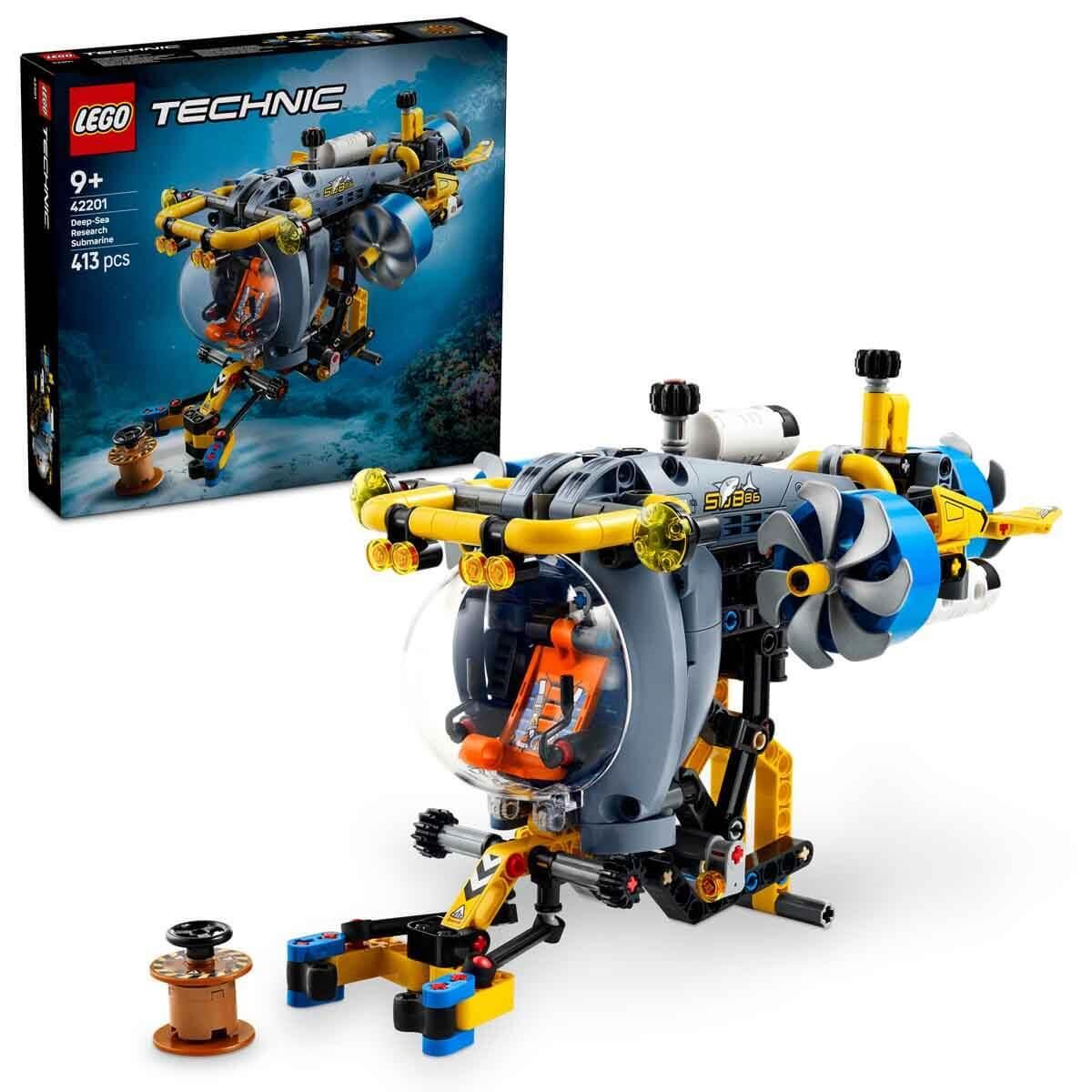 LEGO Technic Derin Deniz Araştırma Denizaltısı 42201 413 Parça