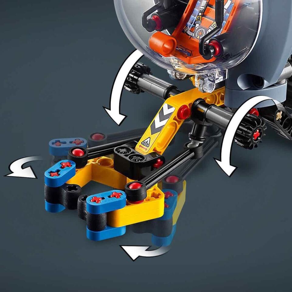 LEGO Technic Derin Deniz Araştırma Denizaltısı 42201 413 Parça