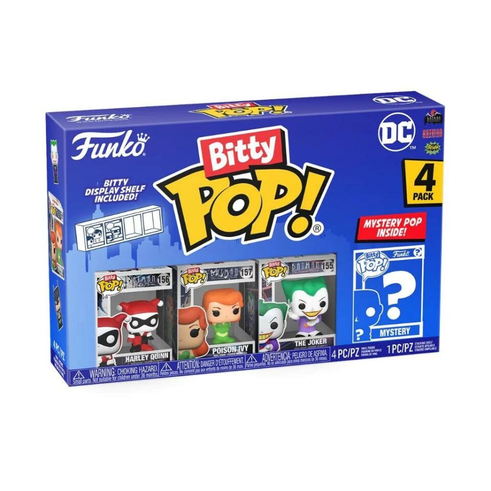 Funko Bitty POP DC Harley Quinn 4'lü Paket