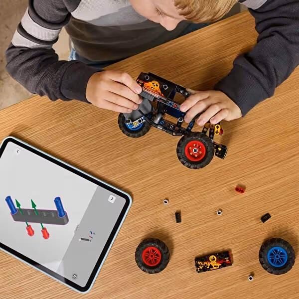 LEGO Technic Monster Jam Grave Digger Ateş ve Buz 42219