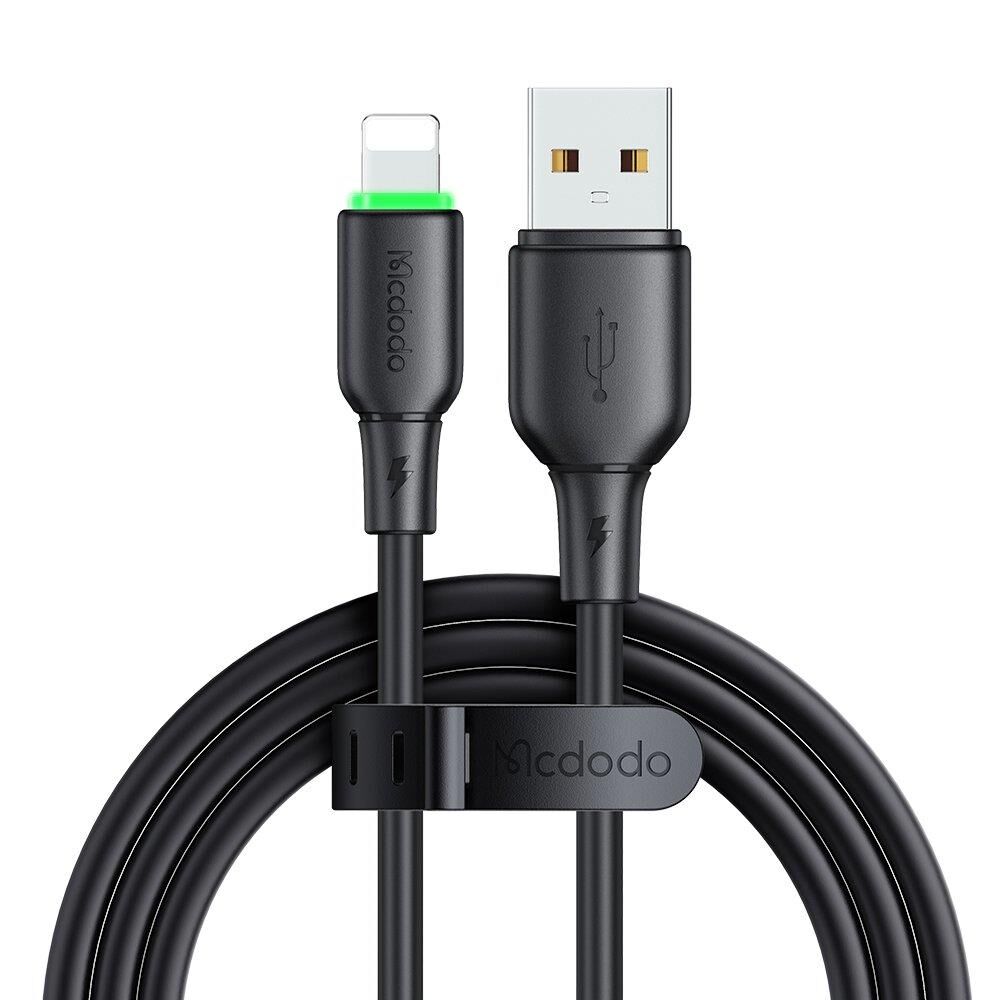 Mcdodo CA-4741 1.2 M 3A Data Kablosu Lightning Black