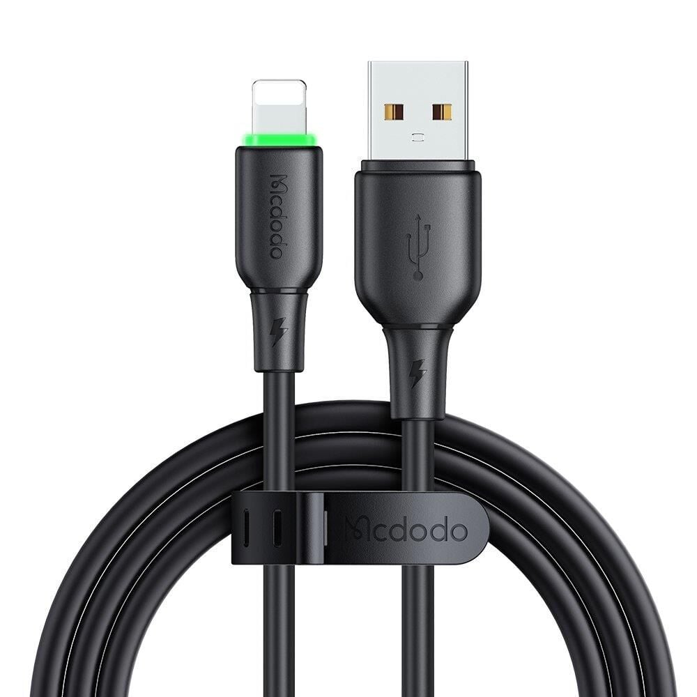 Mcdodo CA-4741 1.2 M 3A Data Kablosu Lightning Black