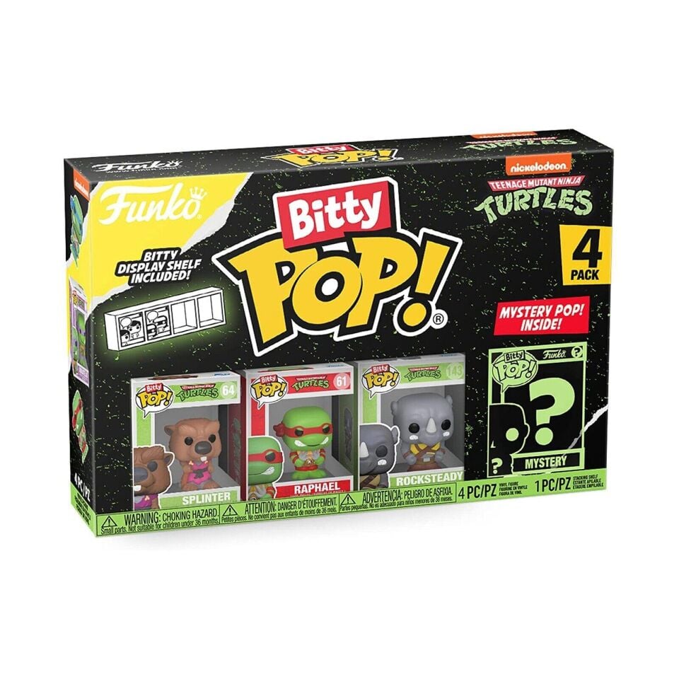 Funko Bitty POP! Teenage Mutant Ninja Turtles Splinter - 4'lü Set