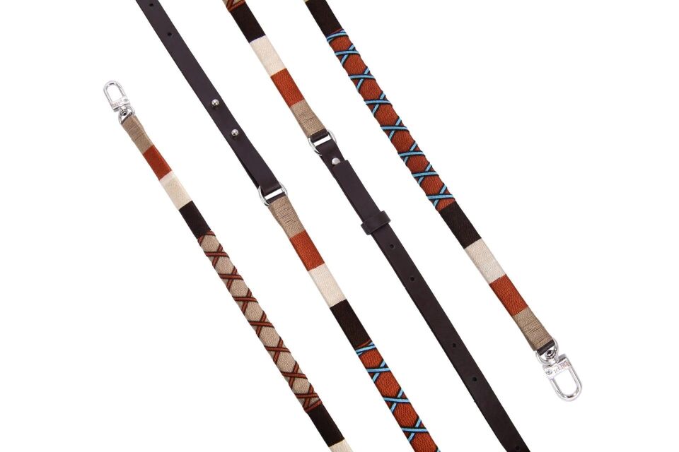 Hippi Ayarlanabilir Yassı Deri Telefon ve Çanta Uyumlu Askı 115 cm-130 cm