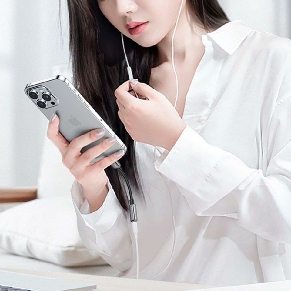 Mcdodo CA-5010 Lightning to DC 3.5mm Dönüştürücü Ses Kablosu