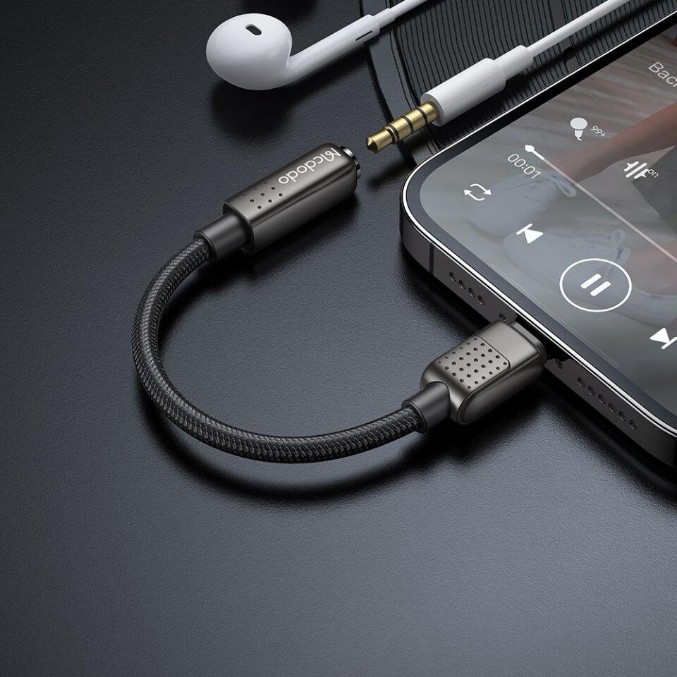 Mcdodo CA-5010 Lightning to DC 3.5mm Dönüştürücü Ses Kablosu