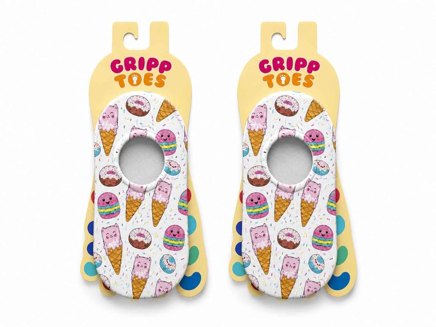 GrippToes Kaymaz Damla Tabanlı Deniz&Havuz Çorabı 5-7 yaş  (27-29) O1