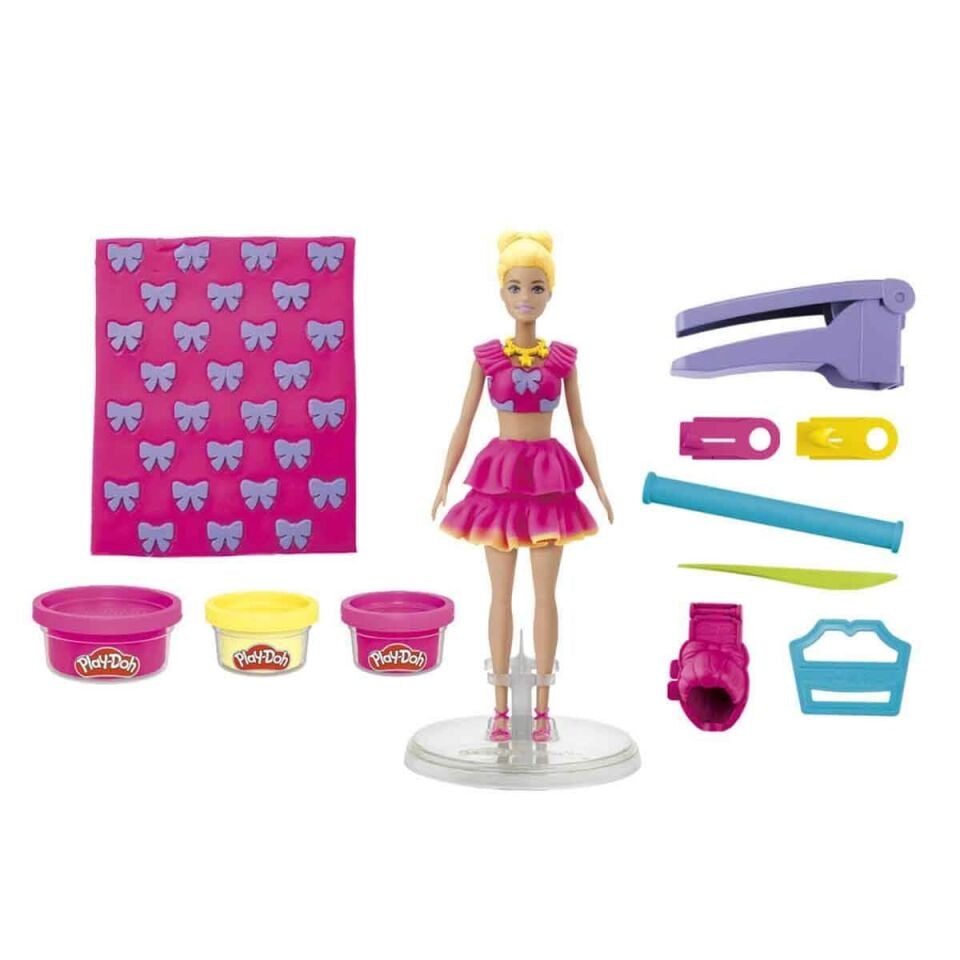Play Doh Barbie Fırfırlar ve Fiyonklar seti G31566
