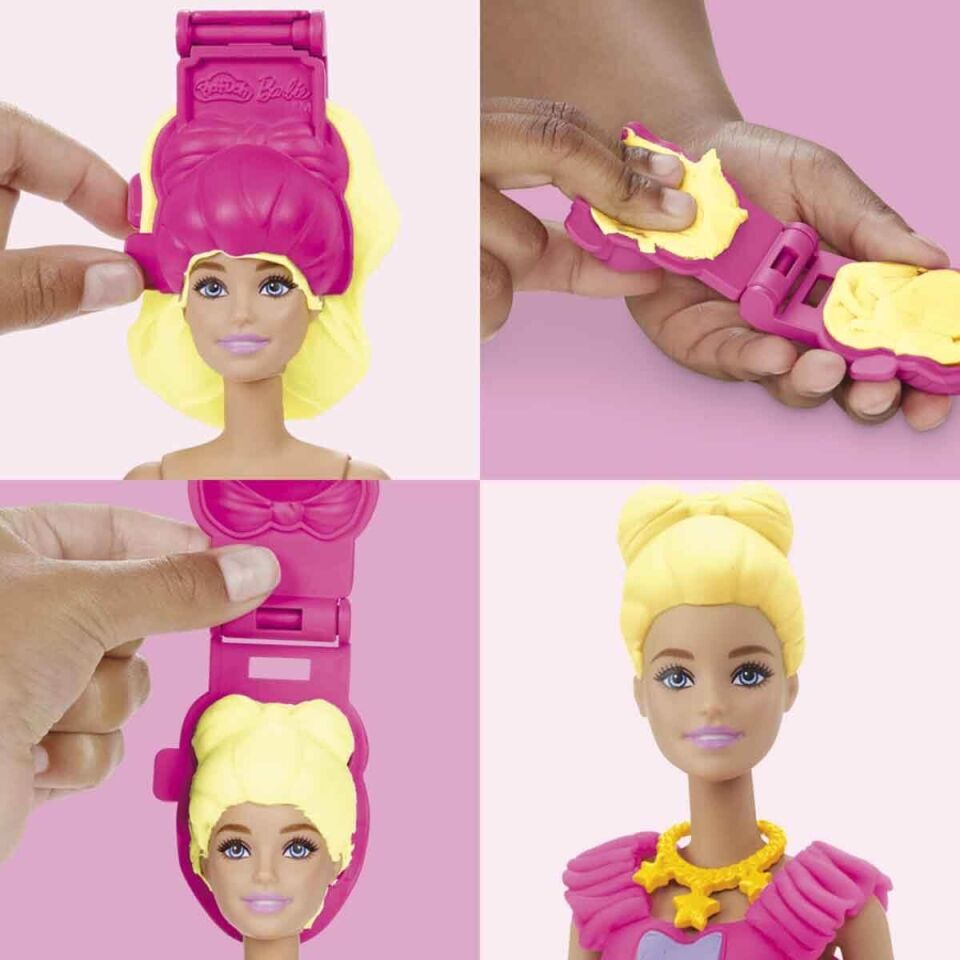 Play Doh Barbie Fırfırlar ve Fiyonklar seti G31566