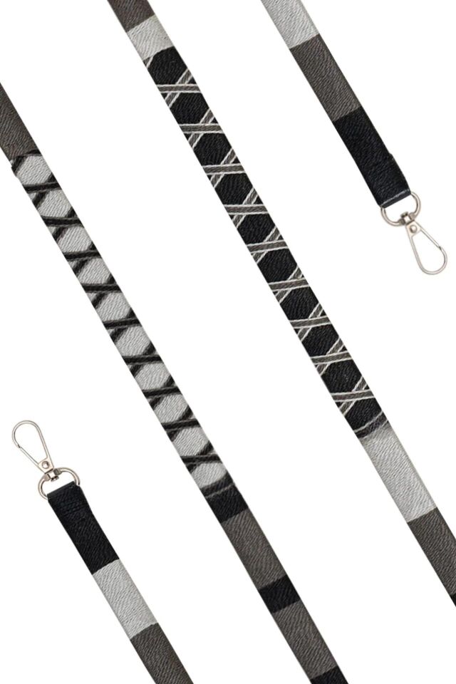 Hippi El Örgüsü Yassı Telefon ve Çanta Askısı 110 cm