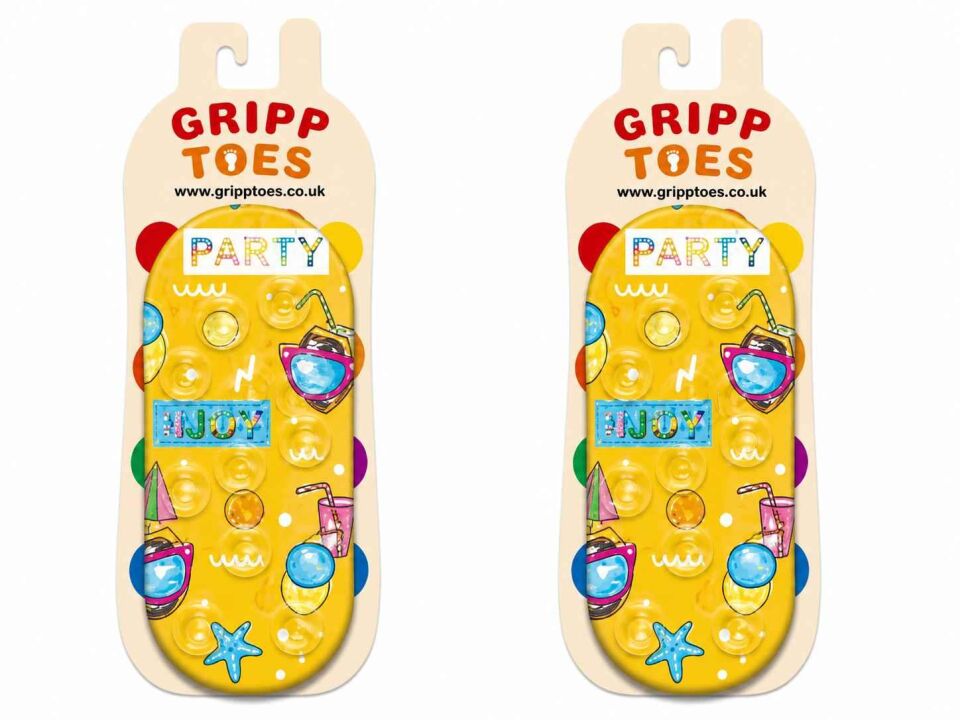 GrippToes Kaymaz Damla Tabanlı Deniz&Havuz Çorabı 5-7 yaş  (27-29) W1