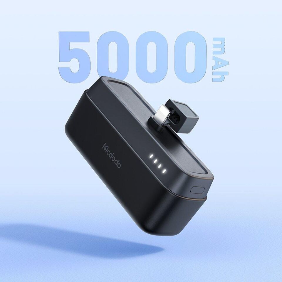 Mcdodo Mc-6282 5.000 Mah 20W Lıghtnıng Powerbank - Siyah