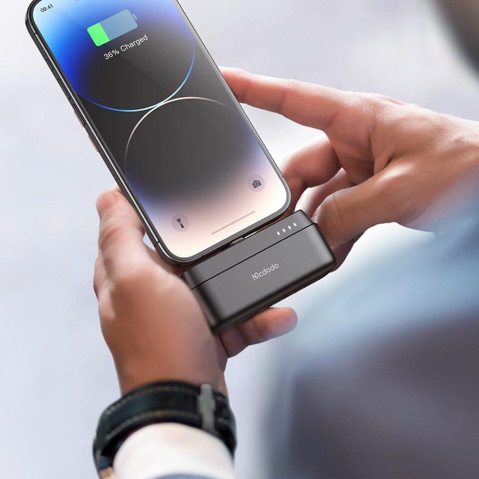 Mcdodo Mc-6282 5.000 Mah 20W Lıghtnıng Powerbank - Siyah