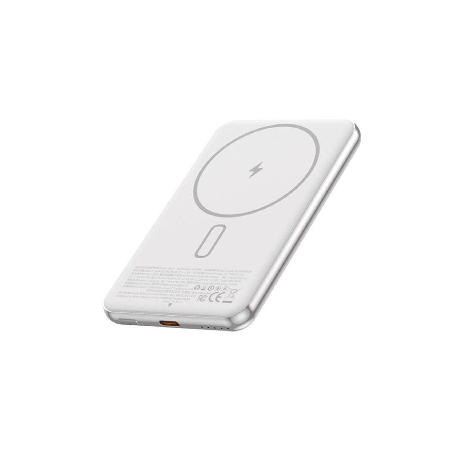 Wiwu Wi-P088 LED Işık Göstergeli PD 20W Kablosuz Powerbank 5000mAh 15W